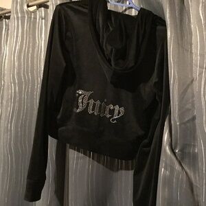 Black juicy sweater